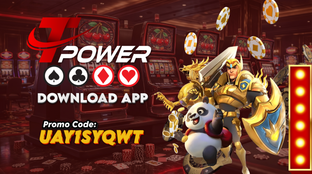 TPOWER Official Online Gaming Service One Web For All - Download App Banner