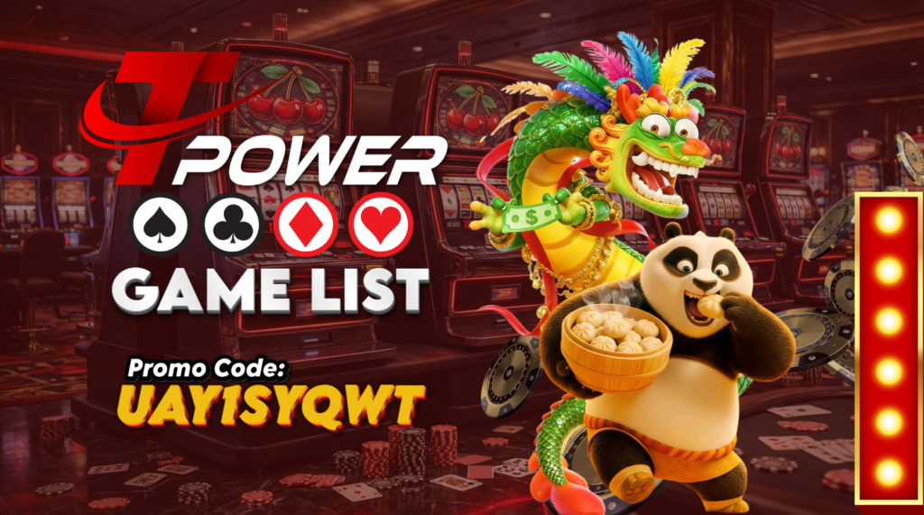 TPOWER Official Online Gaming Service One Web For All - Game List
