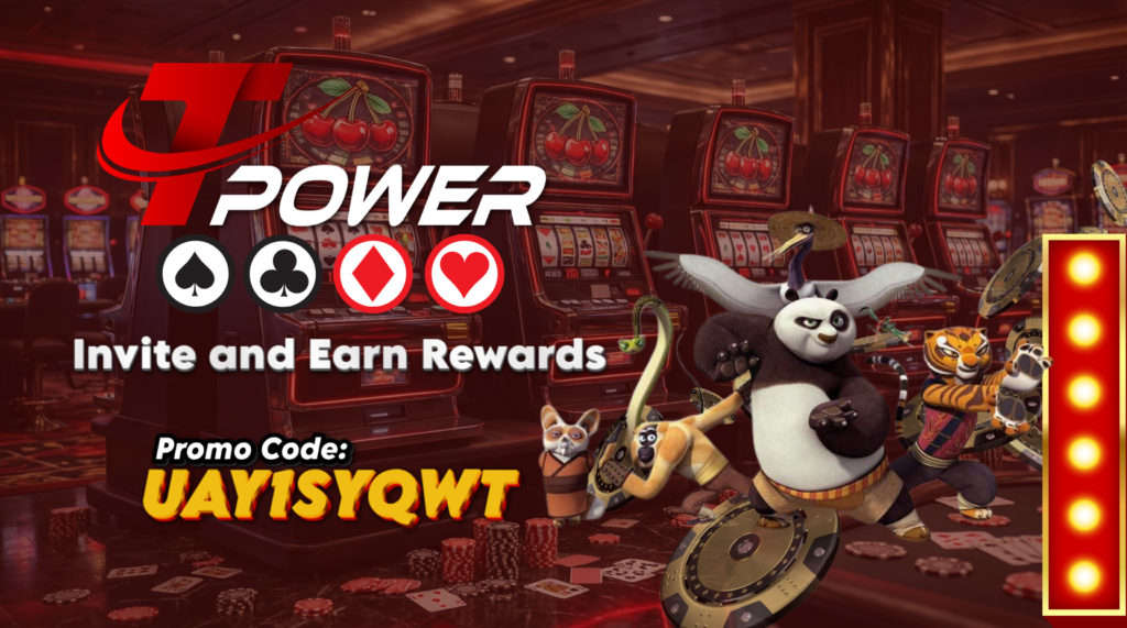 TPOWER Official Online Gaming Service One Web For All - Invite and Earn Rewards