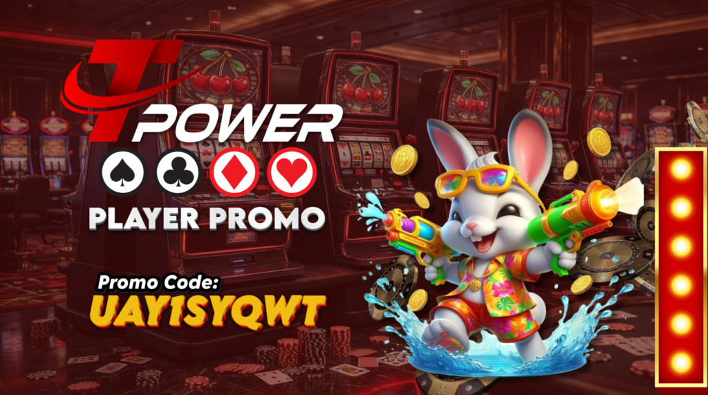 TPOWER Official Online Gaming Service One Web For All - Player Promo Banner
