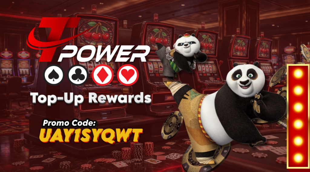 TPOWER Official Online Gaming Service One Web For All - Top up Rewards